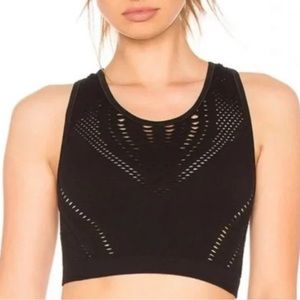 Alo Knit Sports Bra Cutout Sz XS
